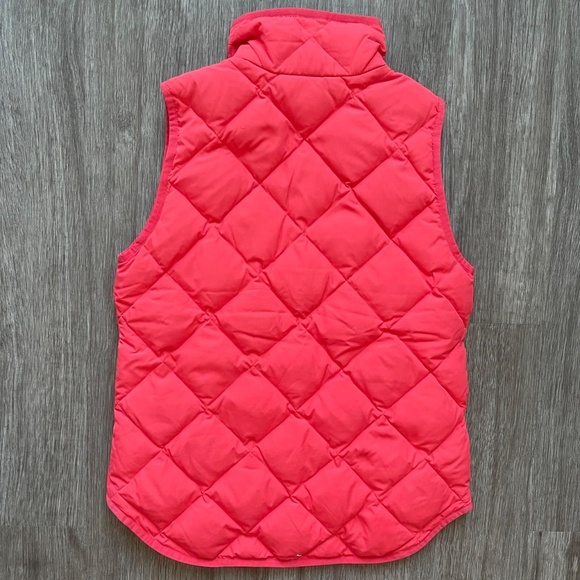 J. Crew Pink Puffer Vest - Picture 2 of 7